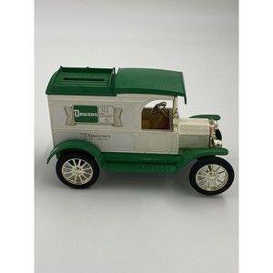 Ertl Die cast 1913 Model T Ford Dawson Insurance Delivery Truck Bank Made USA